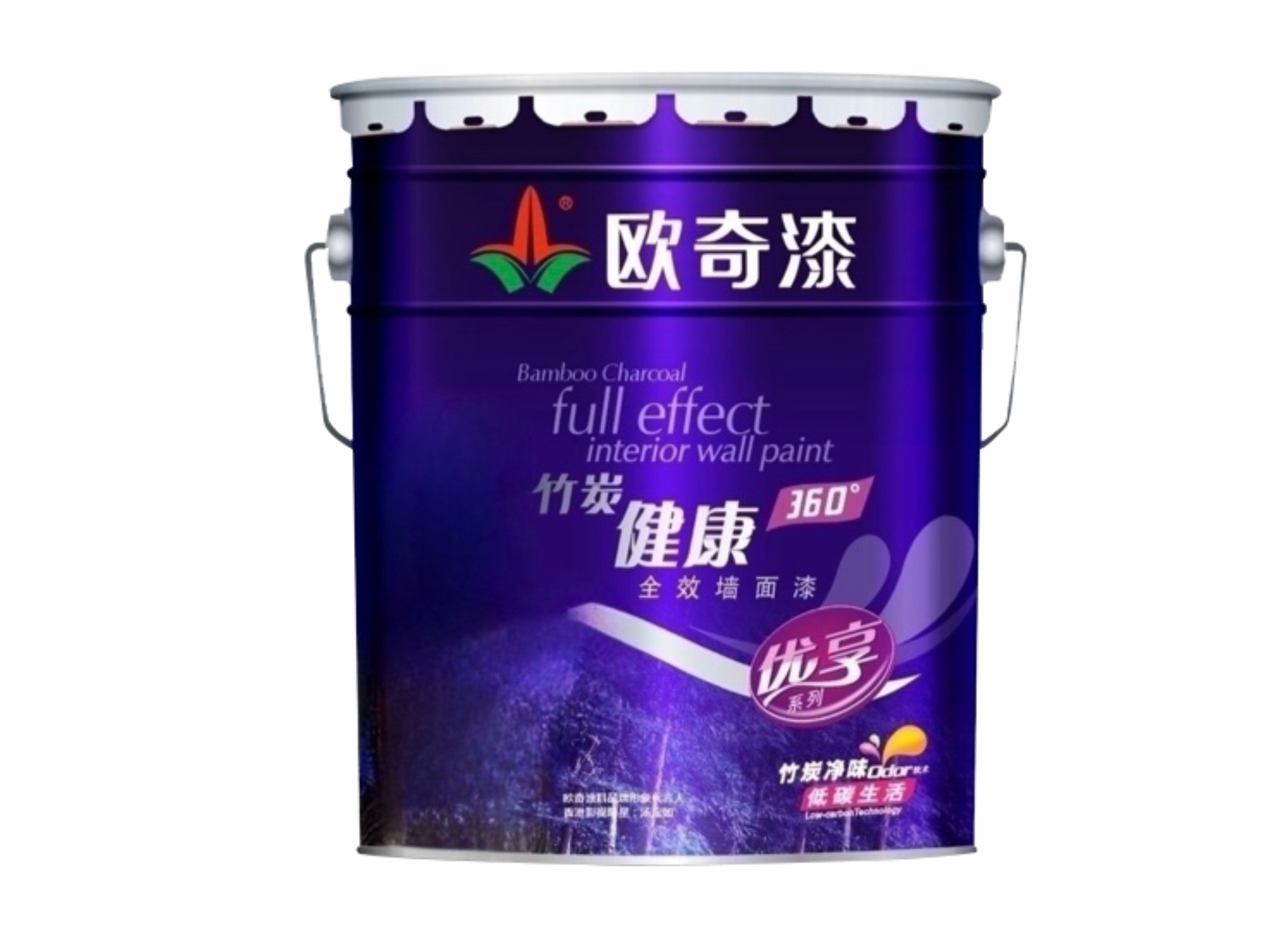 竹炭360健康全效墙面漆