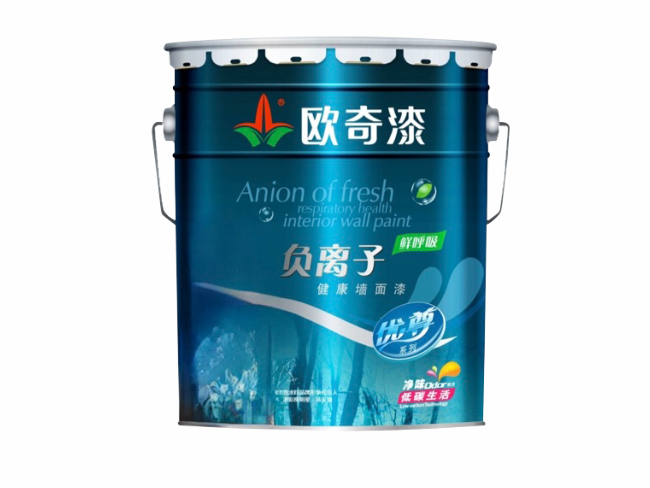 负离子鲜呼吸健康墙面漆